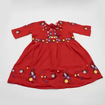 Rochie traditionala fetite Eva imagine