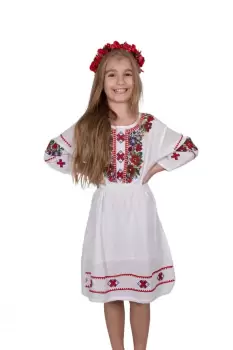 Rochie traditionala fetite Maria 14 imagine