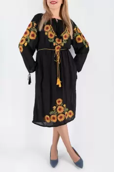 Rochie Traditionala Floarea Soarelui 18 imagine