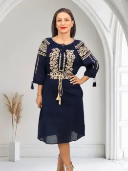 Rochie Traditionala Salma 6 imagine
