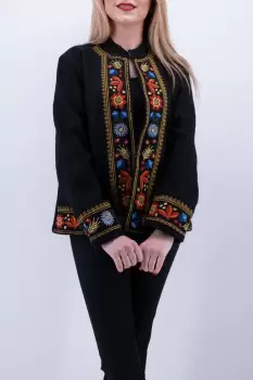 Sacou brodat 8 imagine