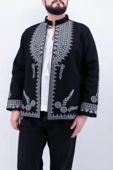 Sacou brodat Barbati 9 imagine