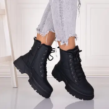 Ghete Dama Imblanite Negrel din Piele Ecologica Aremva imagine