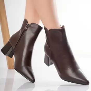 Ghete dama Maro din Piele Ecologica Maneon imagine