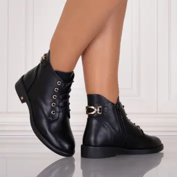 Ghete Dama Negre din Piele Ecologica Arilea imagine