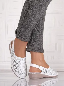 Pantofi casual Albi dama din Piele Ecologica Adnana imagine