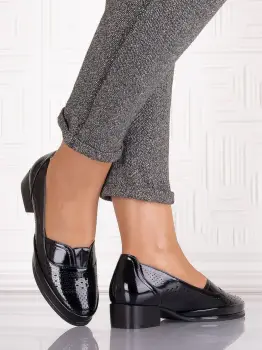 Pantofi casual Negrii dama din Piele Ecologica Cosica imagine