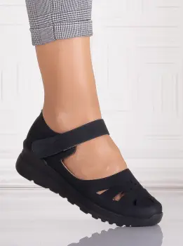 Pantofi casual Nergii dama din Piele Ecologica Yosama imagine