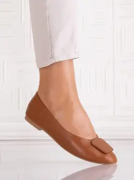 Pantofi dama Caramel din Piele Ecologica Yolandia imagine