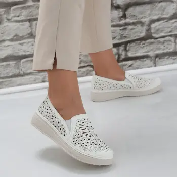 Pantofi dama casual Albi din Piele Ecologica Acona imagine