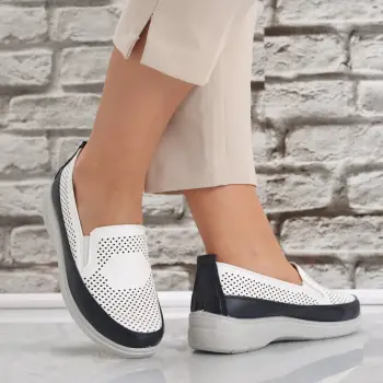 Pantofi dama casual Albi din Piele Ecologica Araya imagine