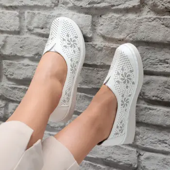 Pantofi dama casual Albi din Piele Ecologica Ilana imagine