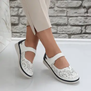 Pantofi dama casual Albi din Piele Ecologica Sensa imagine