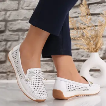 Pantofi dama casual Albi din Piele Naturala Alinca imagine