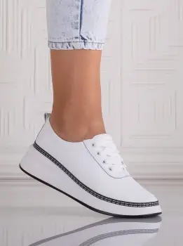 Pantofi dama casual Albi din Piele Naturala Alonsa imagine