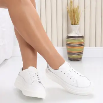 Pantofi dama casual Albi din Piele Naturala Ana imagine