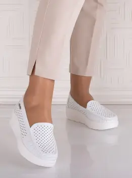 Pantofi dama casual Albi din Piele Naturala Anastassia imagine