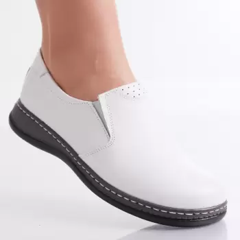 Pantofi dama casual Albi din Piele Naturala Deborah imagine