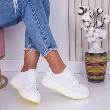 Pantofi dama casual Albi din Piele Naturala Ema imagine