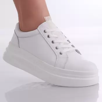 Pantofi dama casual Albi din Piele Naturala Evoya imagine