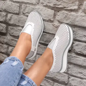 Pantofi dama casual Albi din Piele Naturala Watifa imagine