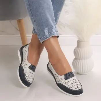 Pantofi dama casual Albi din Piele Naturala Zenova imagine