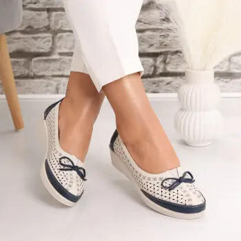 Pantofi dama casual Bej din Piele Ecologica Fariha imagine