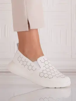 Pantofi dama Casual Bej din Piele Ecologica Irinea imagine