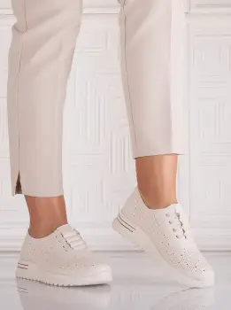 Pantofi dama Casual Bej din Piele Ecologica Noida imagine