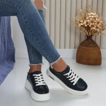 Pantofi dama casual Bluemarin din Piele Naturala Issa imagine