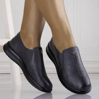 Pantofi dama casual Gri din piele ecologica roy imagine