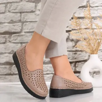 Pantofi dama casual Maro din Piele Ecologica Nasca imagine