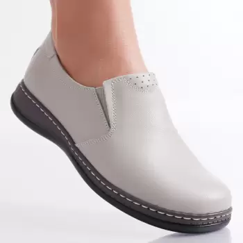 Pantofi dama casual Negri din Piele Naturala Deborah imagine