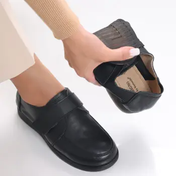 Pantofi dama casual Negri din Piele Naturala Jarin imagine