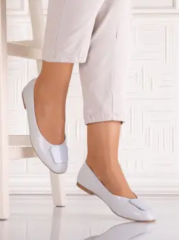 Pantofi dama Gri din Piele Ecologica Yolandia imagine