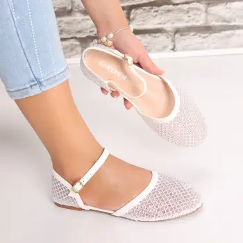 Sandale dama Albe din Textil Safya imagine