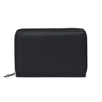 Portofel dama din piele naturala Alberto negru imagine