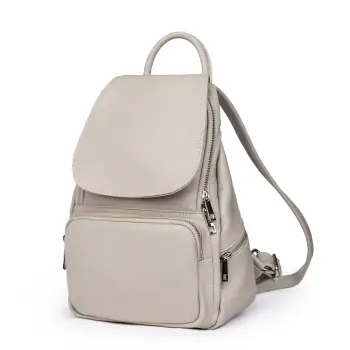 Rucsac din piele naturala Amadeus gri imagine