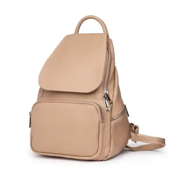 Rucsac din piele naturala Amadeus roz imagine