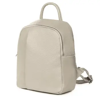 Rucsac din piele naturala Angelo gri imagine