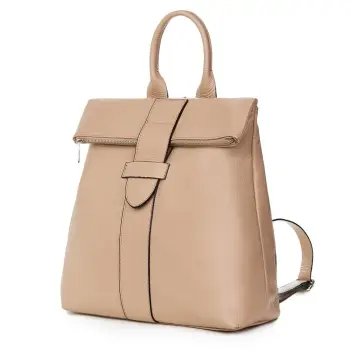 Rucsac din piele naturala Ricardo roz imagine