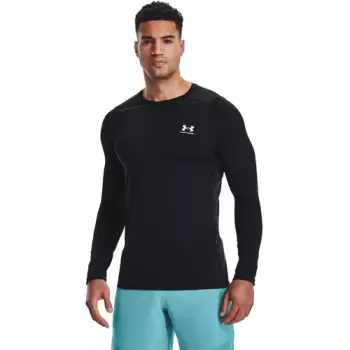 Bluza barbati Under Armour HeatGear Fitted Long Sleeve 1361506-001 imagine