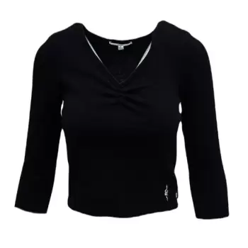 Bluza femei Vans Ainara Crop VN0A5ASTBLK1 imagine