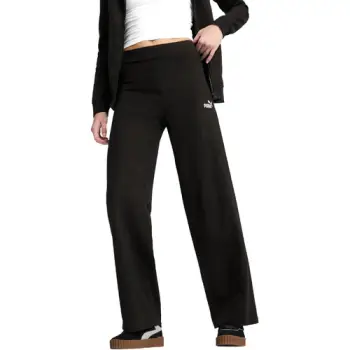 Pantaloni femei Puma Ess Small No 1 Logo High-waist Straight 68242801 imagine