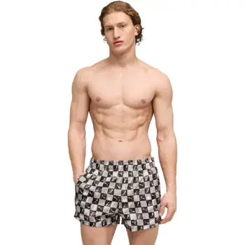 Pantaloni scurti barbati Puma Swim Men Printed Cat Short Shorts 94751201 imagine