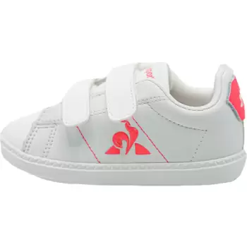Pantofi sport copii Le Coq Sportif Courtclassic Baby Girl Fluo 2310275 imagine