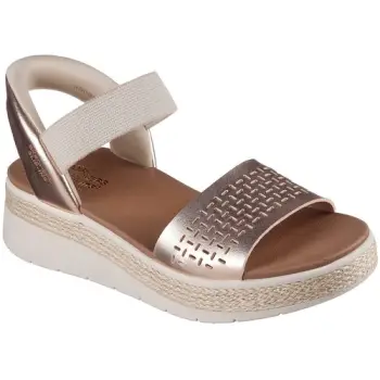 Sandale femei Skechers Bobs Sun Ray - Step Aside 114415-RSGD imagine