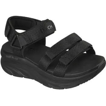 Sandale femei Skechers Dlux Walker Sandal-sea-scape 119826-BBK imagine