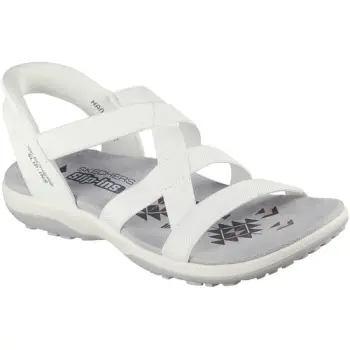 Sandale femei Skechers Reggae Slim - Stretch Flex 163460-WHT imagine