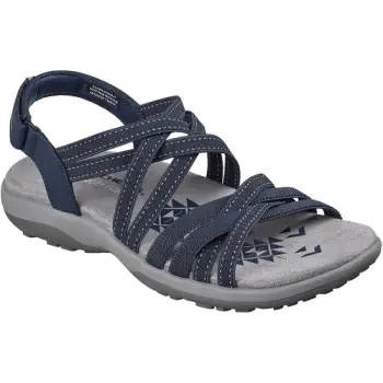 Sandale femei Skechers Reggae Slim - Summer Getaway 163571-NVY imagine